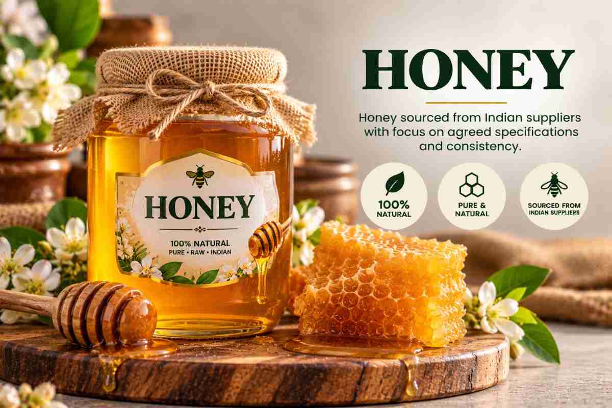 Honey sourced from Indian suppliers